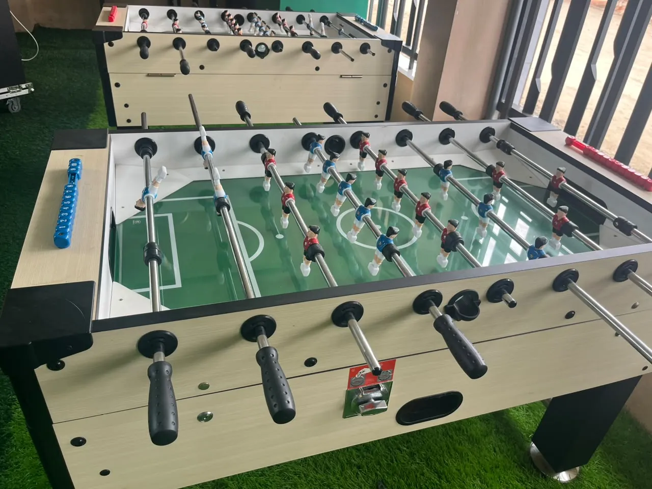 Baby-foot dans l’espace loisirs de METROPOLIS